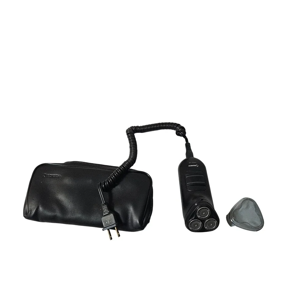 Norelco 3405 LC Men's Electric‎ Shaver Rotary Corded Travel Pouch Charger